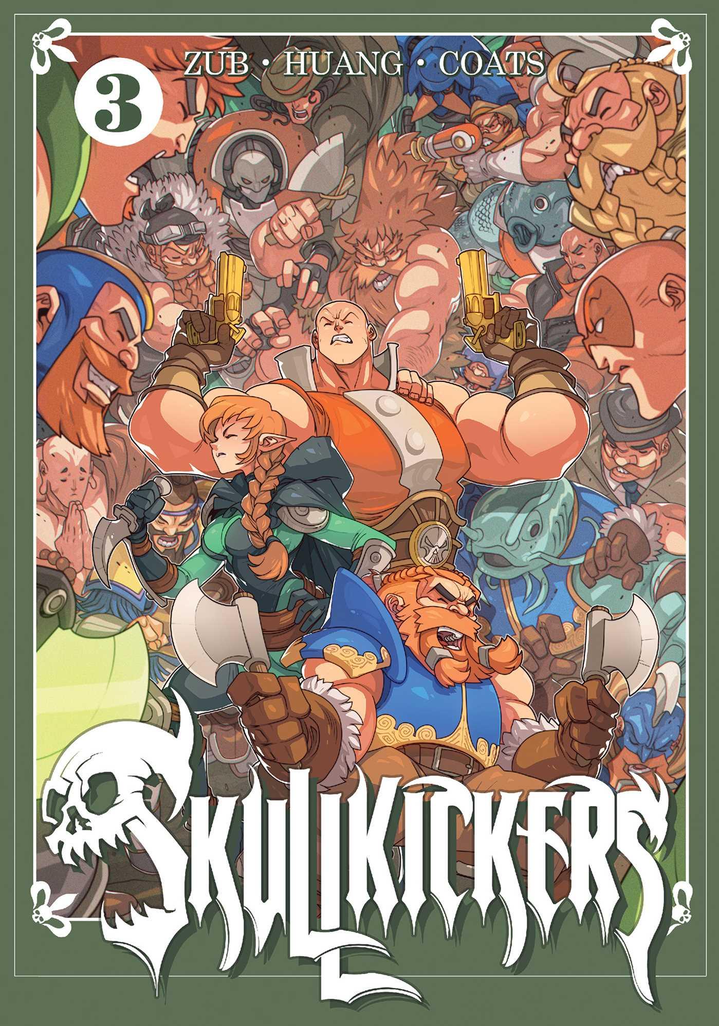 Vorderes Coverbild Skullkickers Compact Attack Edition Vol. 3