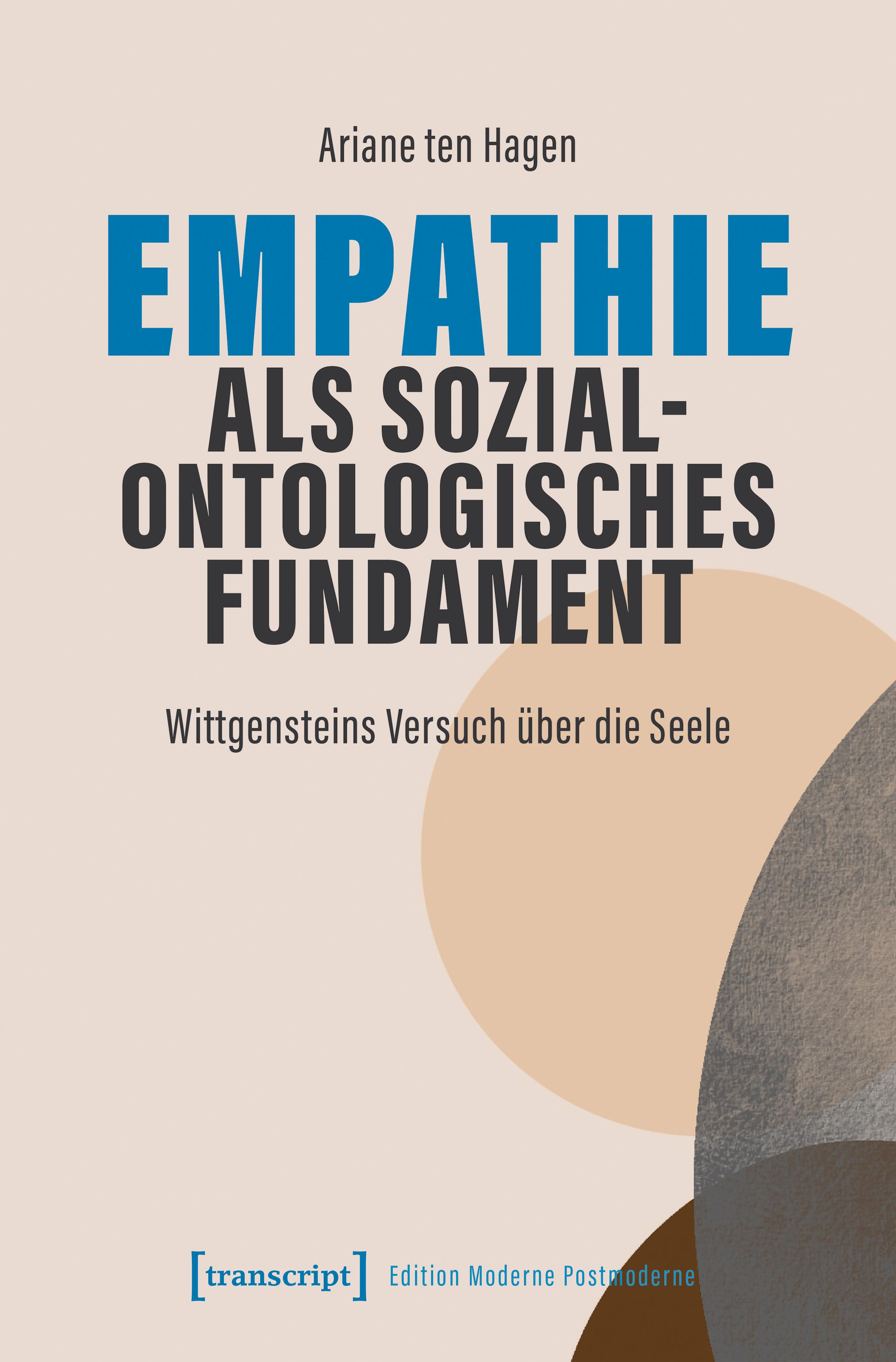 Vorderes Coverbild Empathie als sozialontologisches Fundament