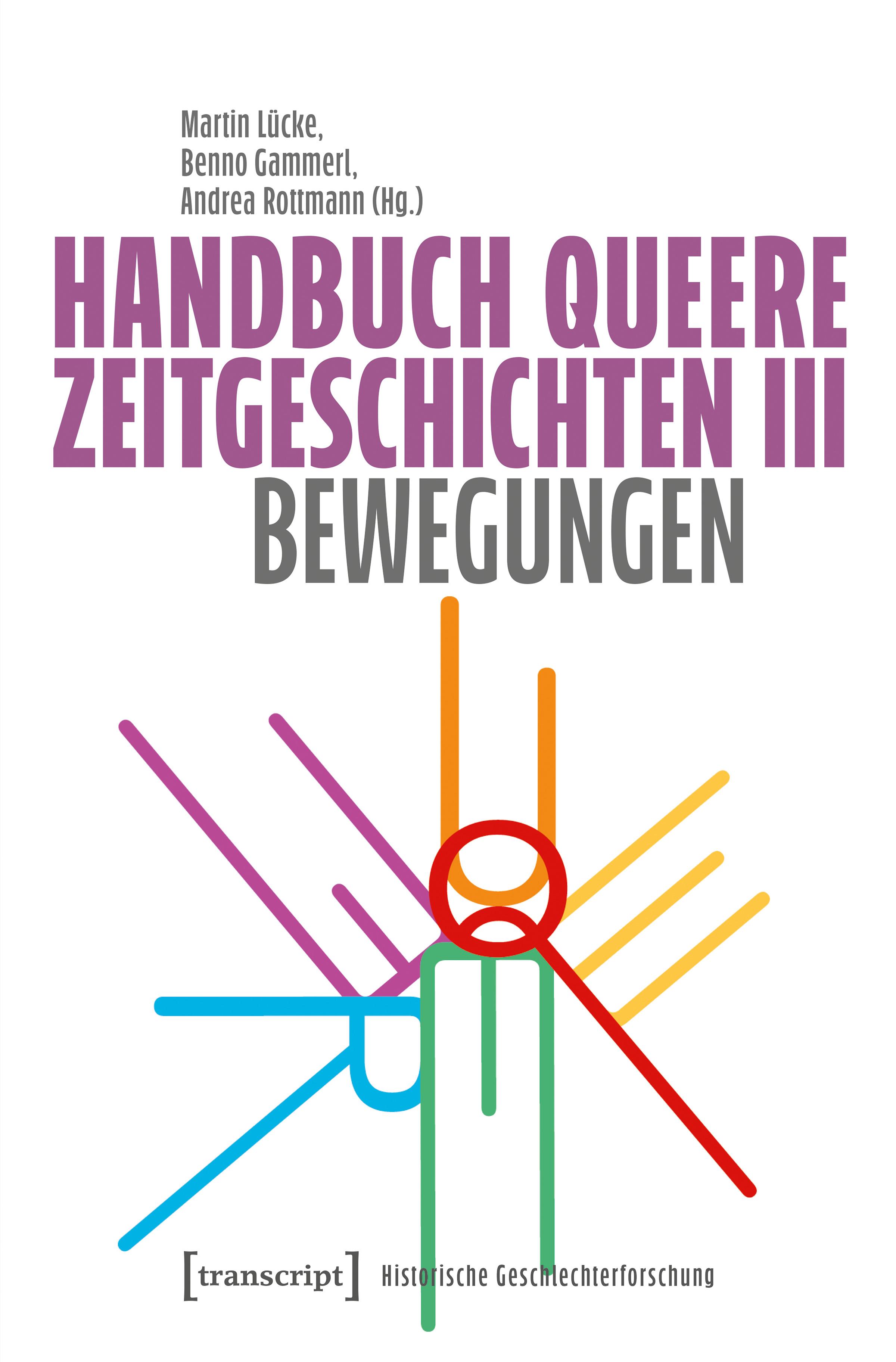 Vorderes Coverbild Handbuch Queere Zeitgeschichten III