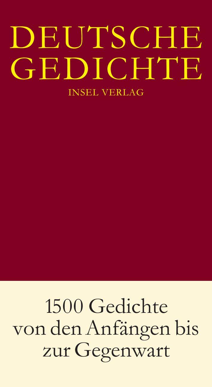 Vorderes Coverbild Deutsche Gedichte in einem Band