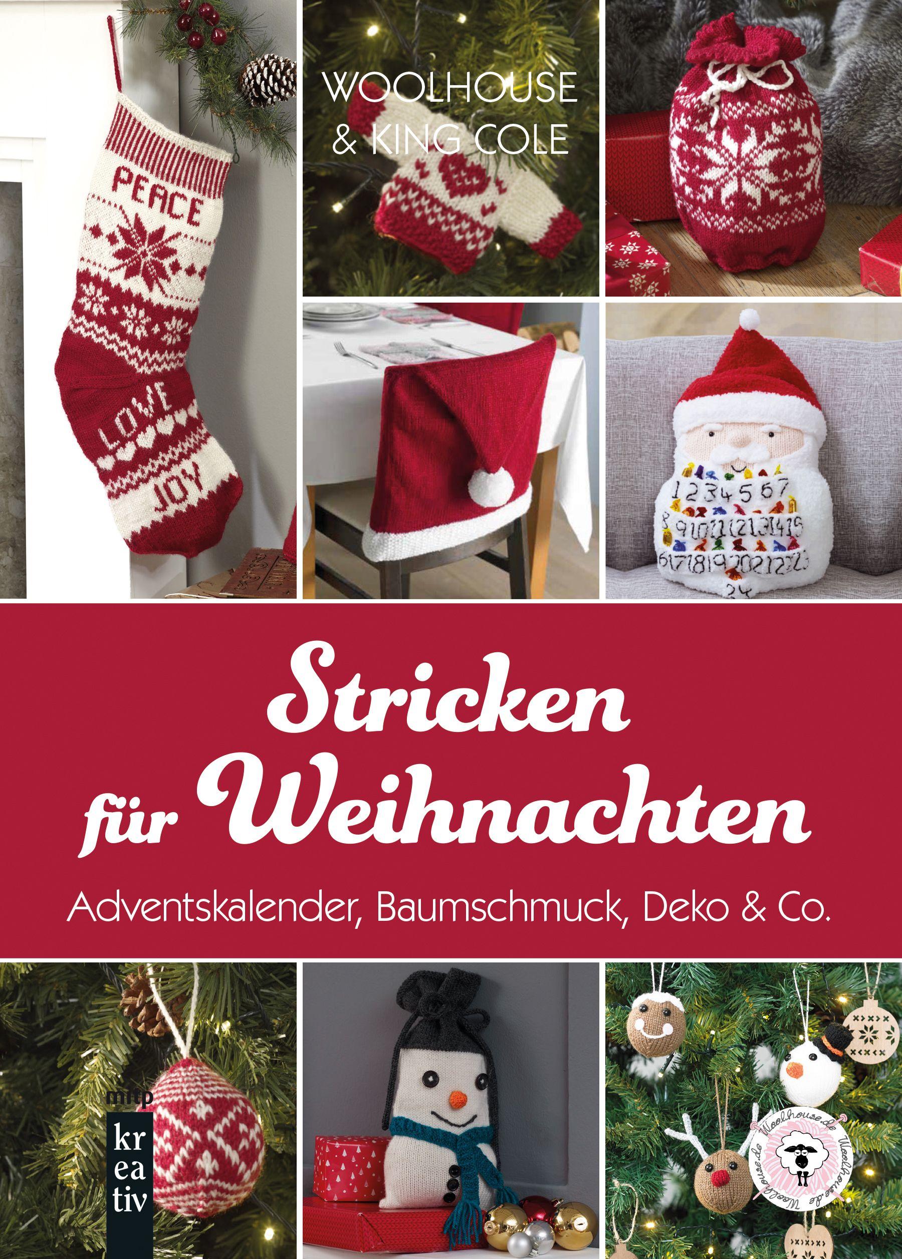 Vorderes Coverbild Stricken für Weihnachten