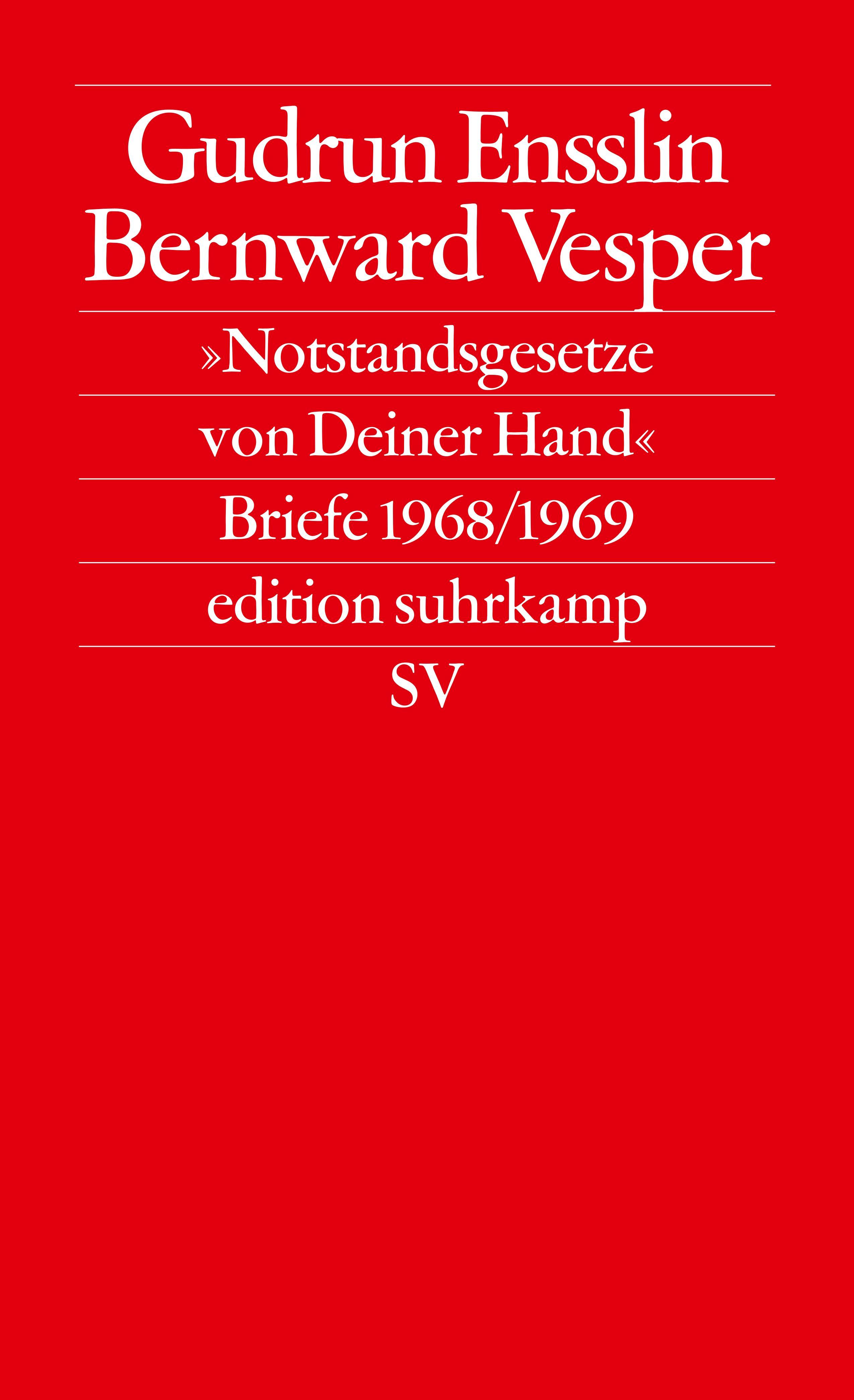 Vorderes Coverbild Notstandsgesetze von Deiner Hand