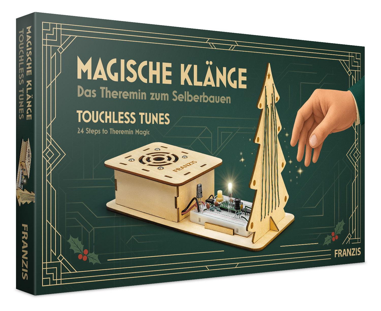 Vorderes Coverbild FRANZIS 67242 - Magische Klänge - Das Theremin zum Selberbauen