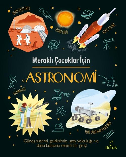Vorderes Coverbild Merakli Cocuklar Icin Astronomi