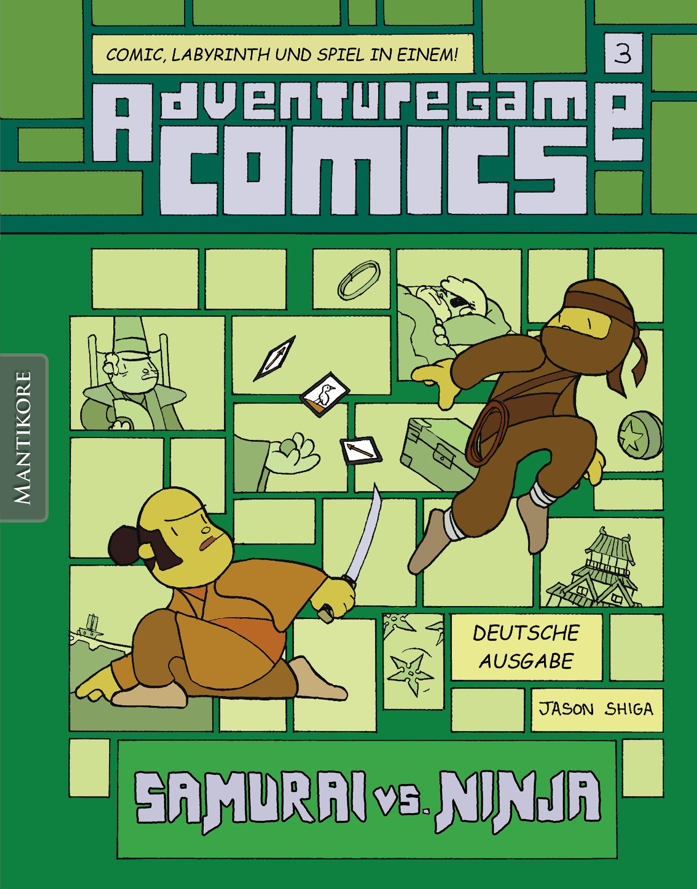 Vorderes Coverbild Adventuregame Comics 3