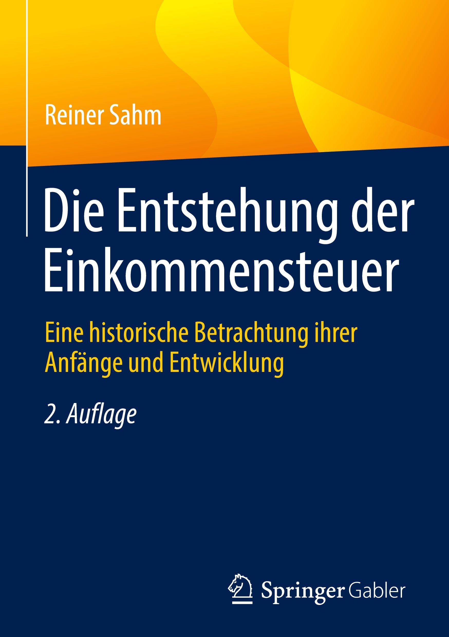 Vorderes Coverbild Die Entstehung der Einkommensteuer