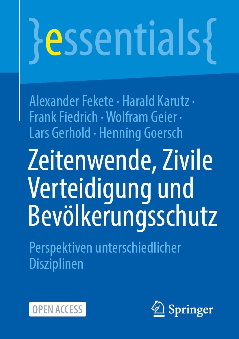 Vorderes Coverbild Zeitenwende, Zivile Verteidigung und Bevölkerungsschutz