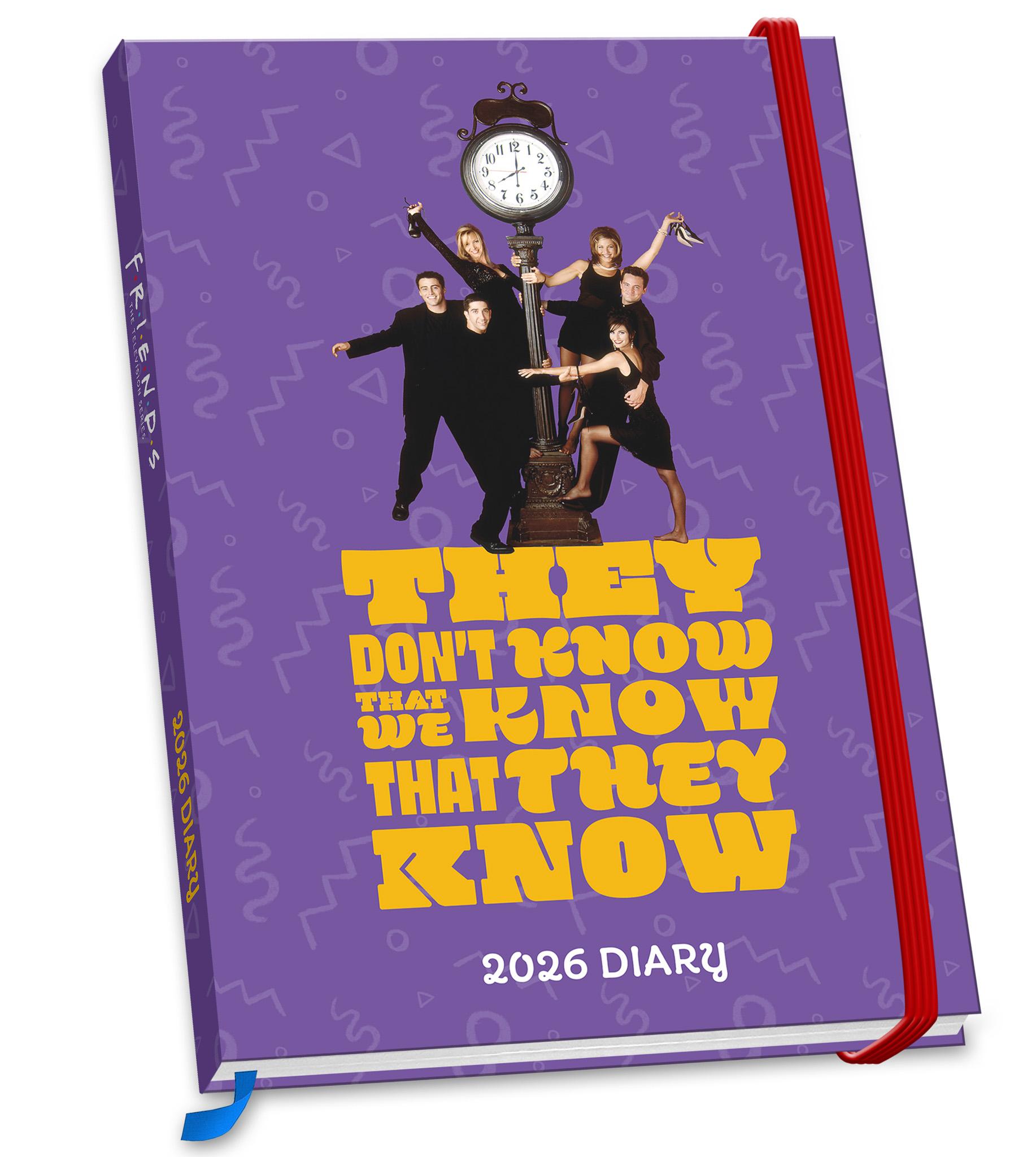 Vorderes Coverbild Friends - A5-Tischkalender 2026