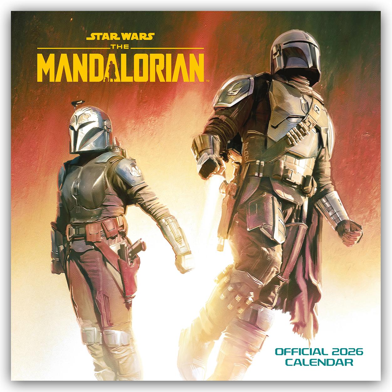 Vorderes Coverbild Star Wars - The Mandalorian 2026 - Wandkalender