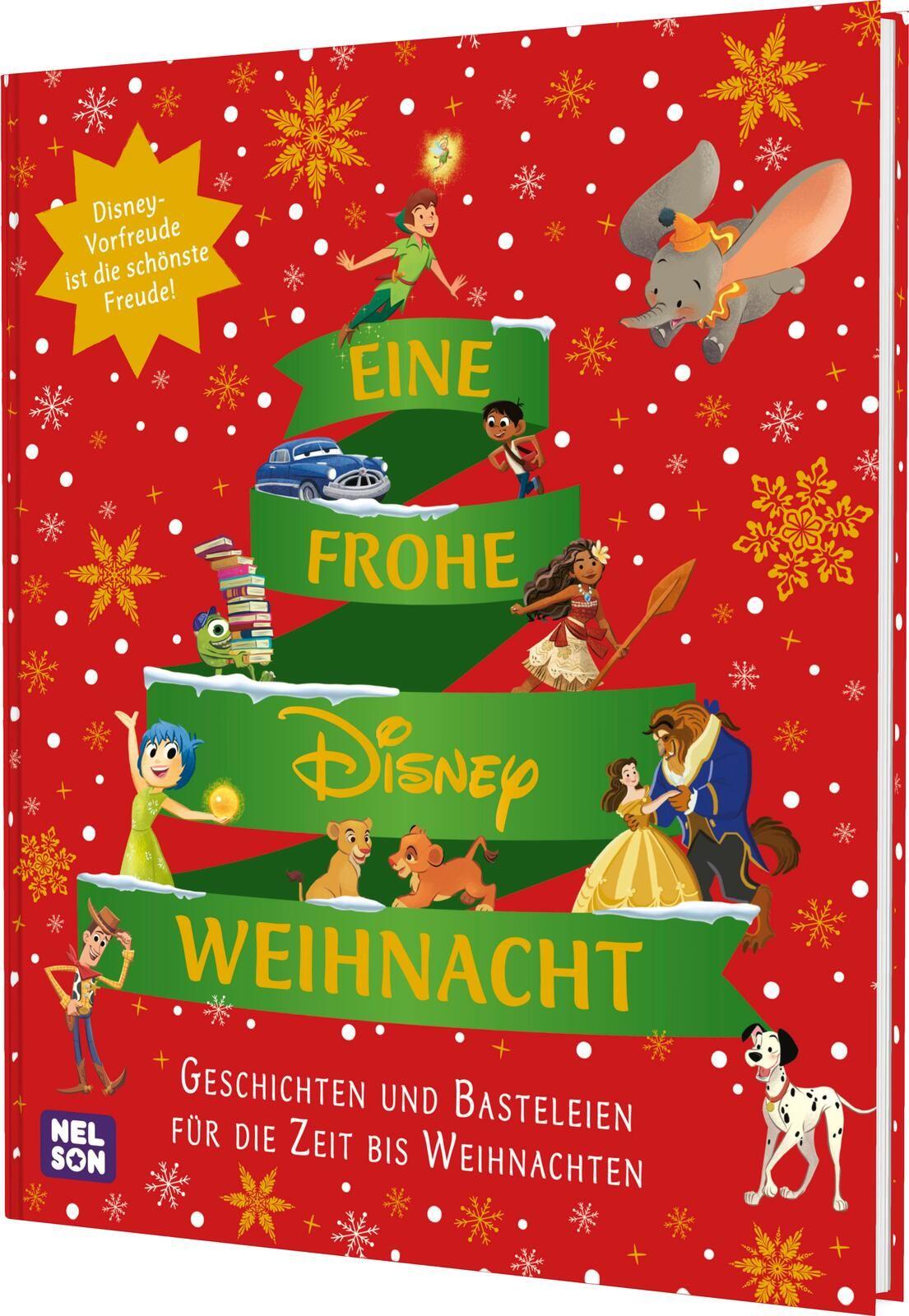 Vorderes Coverbild Disney Vorlesebuch: Eine frohe Disney Weihnacht