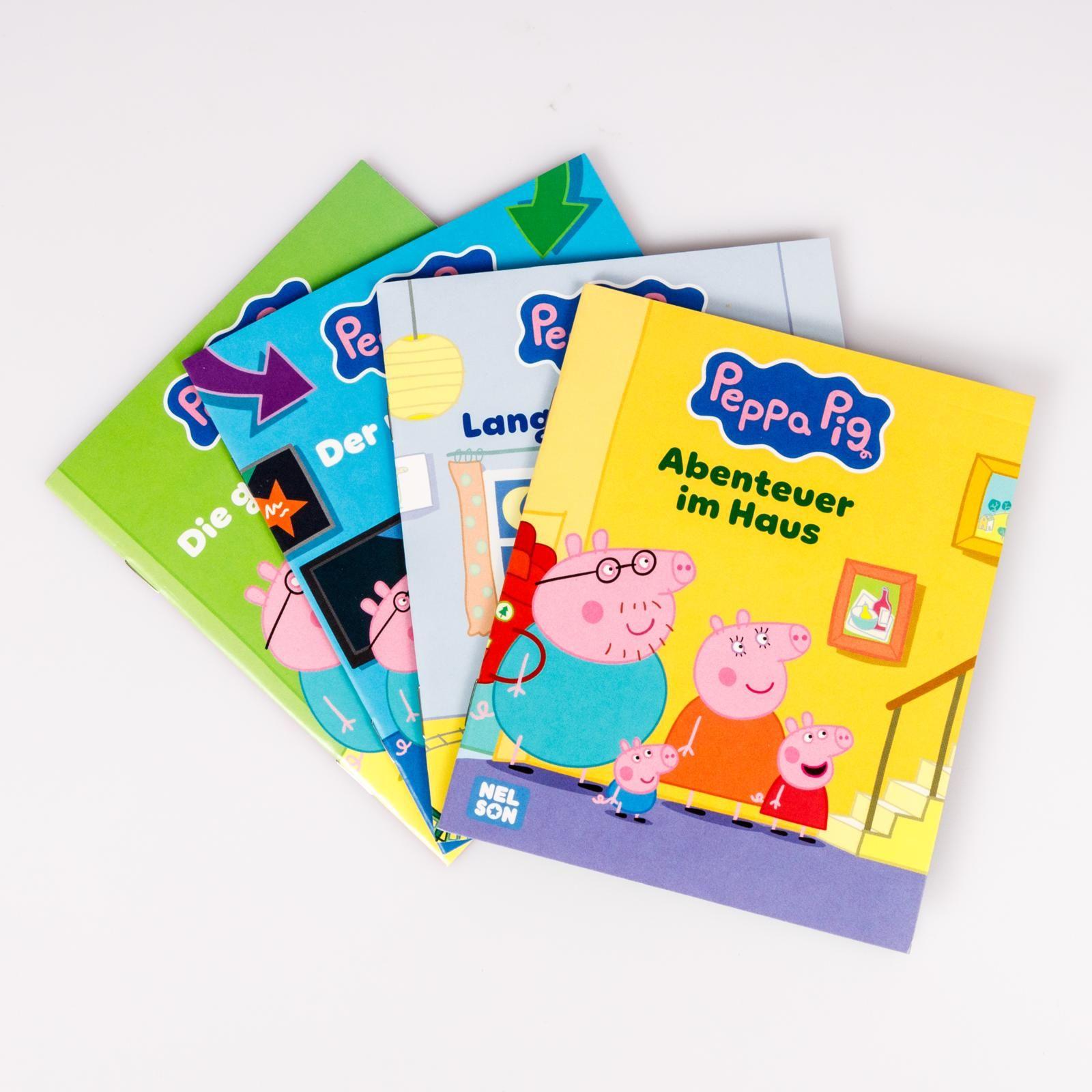 Beispielinhalt (Bild) Nelson Mini-Bücher: 4er Peppa Pig 33-36