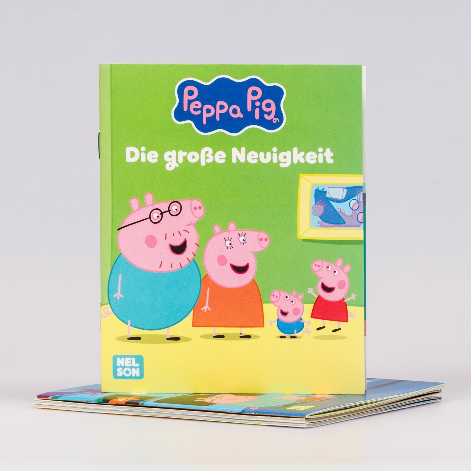 Beispielinhalt (Bild) Nelson Mini-Bücher: 4er Peppa Pig 33-36