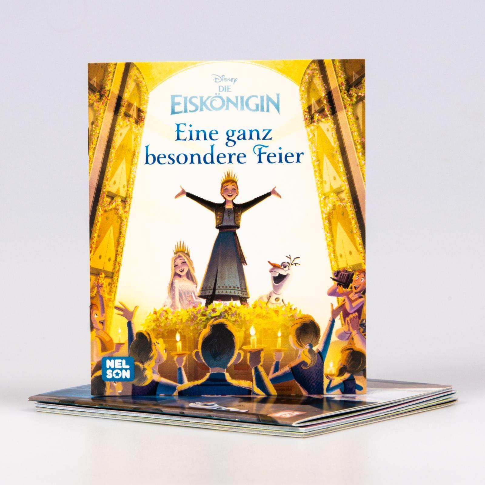 Beispielinhalt (Bild) Nelson Mini-Bücher: 4er Disney Die Eiskönigin 21-24