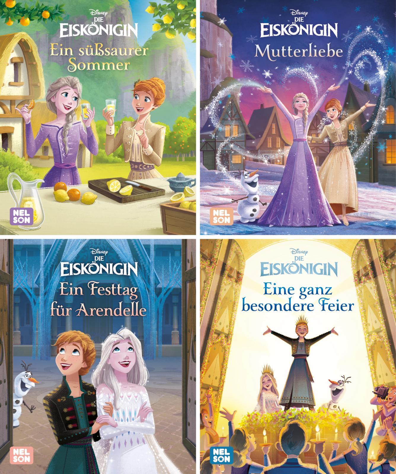 Vorderes Coverbild Nelson Mini-Bücher: 4er Disney Die Eiskönigin 21-24