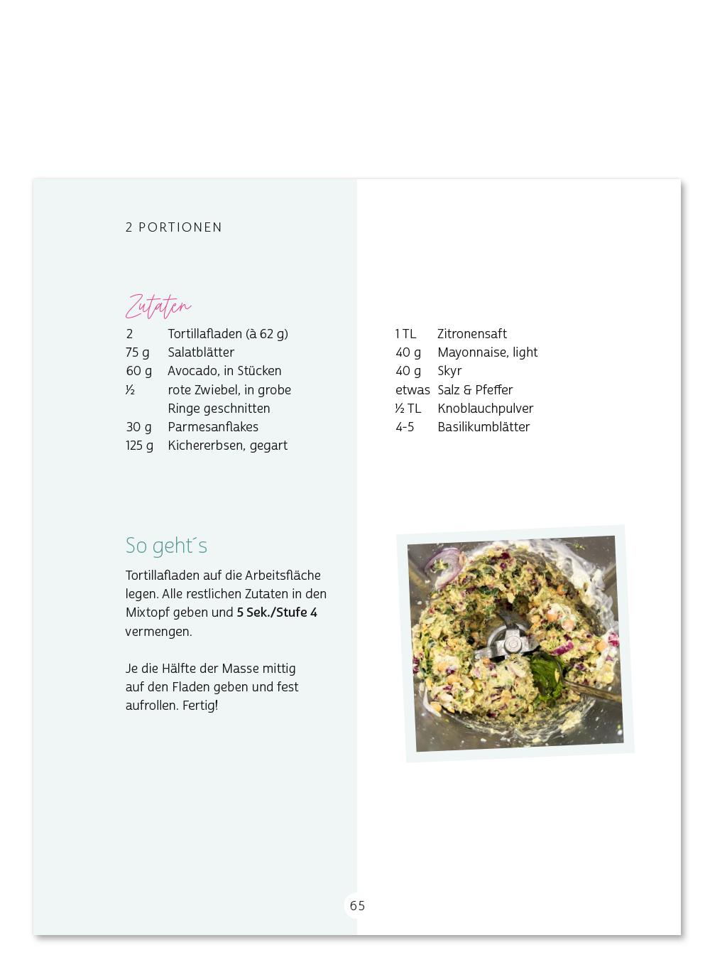 Beispielinhalt (Bild) Feel Good Rezepte - Band 2