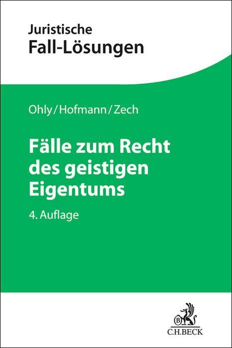 Vorderes Coverbild Fälle zum Recht des geistigen Eigentums