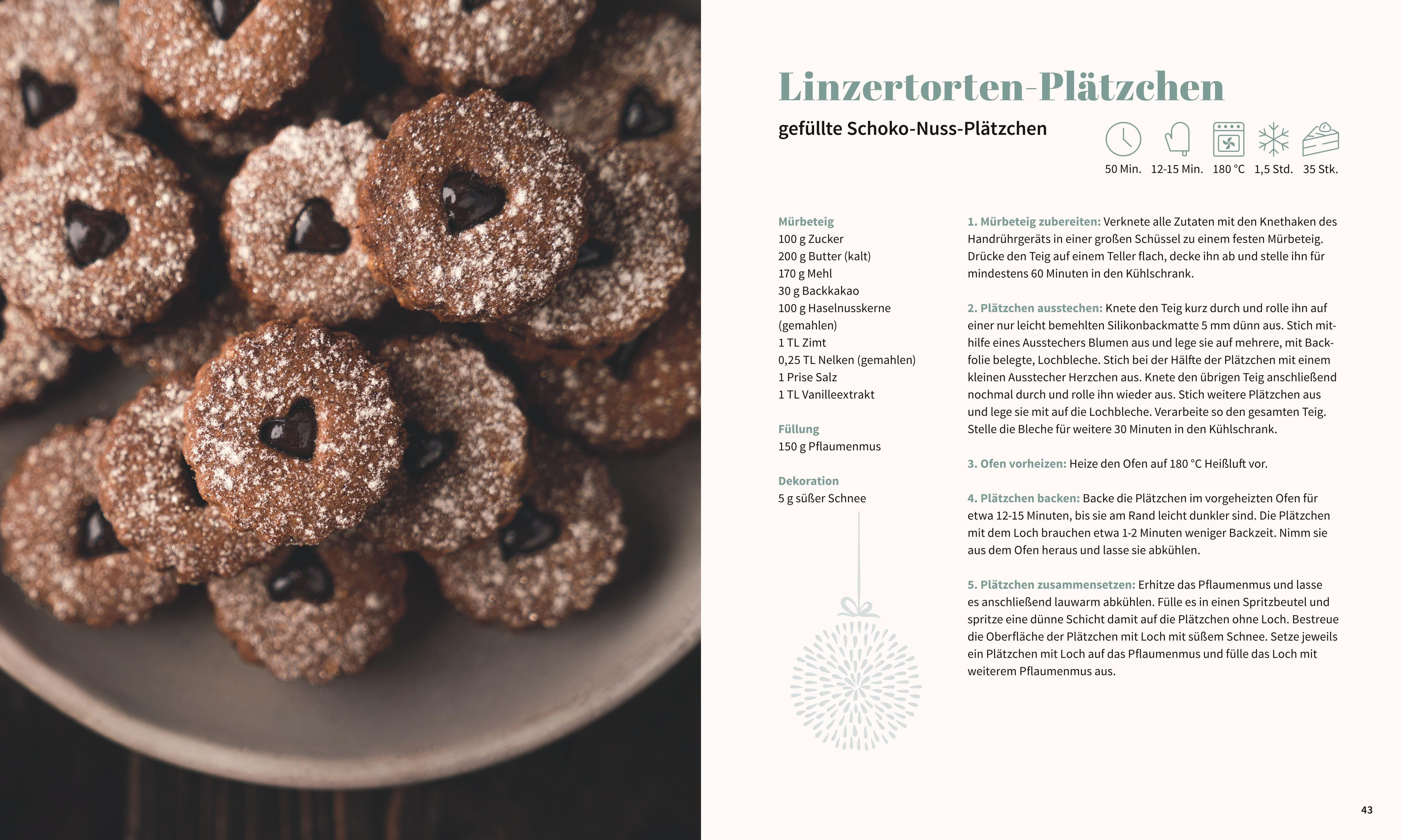 Beispielinhalt (Bild) Sallys Weihnachtsbäckerei