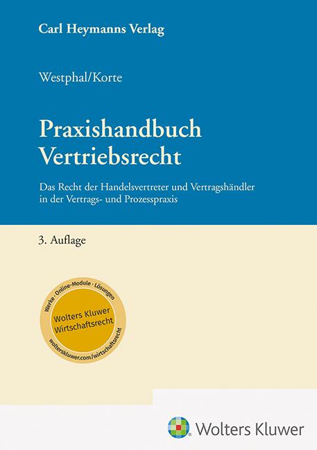 Vorderes Coverbild Praxishandbuch Vertriebsrecht