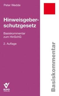 Vorderes Coverbild Hinweisgeberschutzgesetz