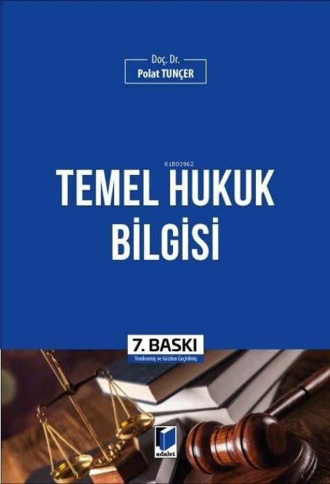 Vorderes Coverbild Temel Hukuk Bilgisi