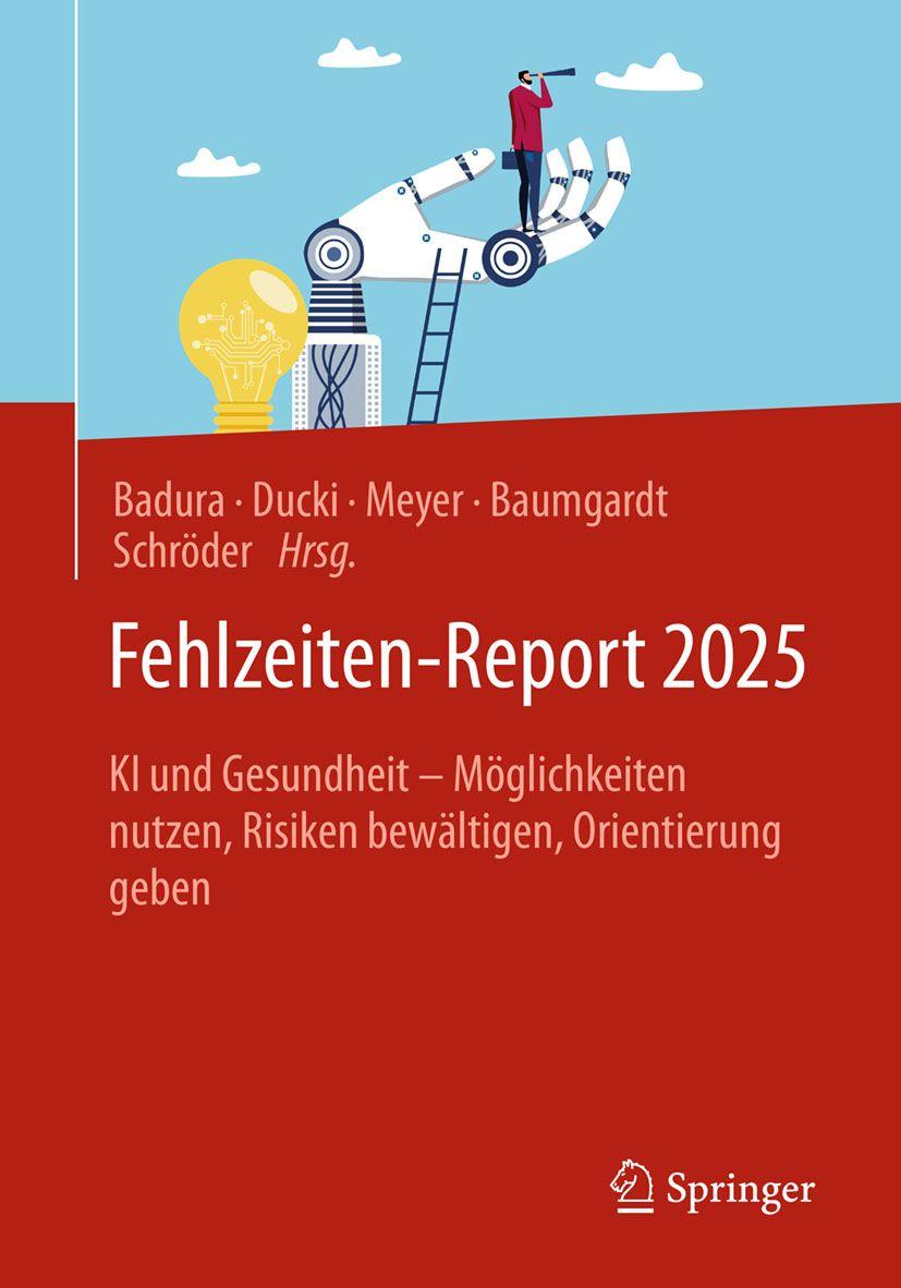 Vorderes Coverbild Fehlzeiten-Report 2025