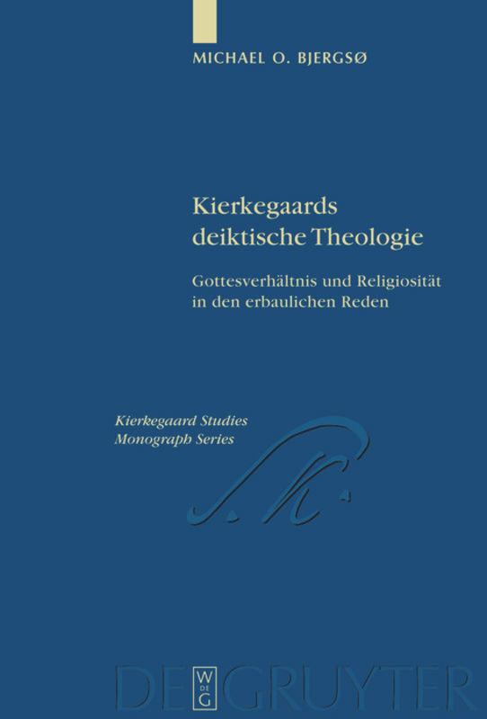 Vorderes Coverbild Kierkegaards deiktische Theologie