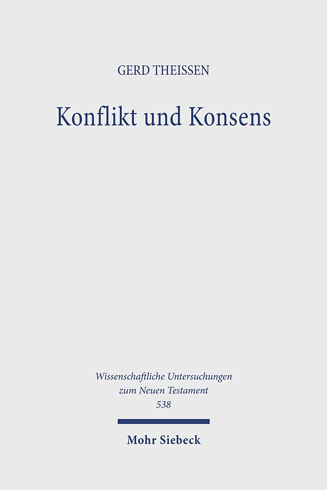 Vorderes Coverbild Konflikt und Konsens