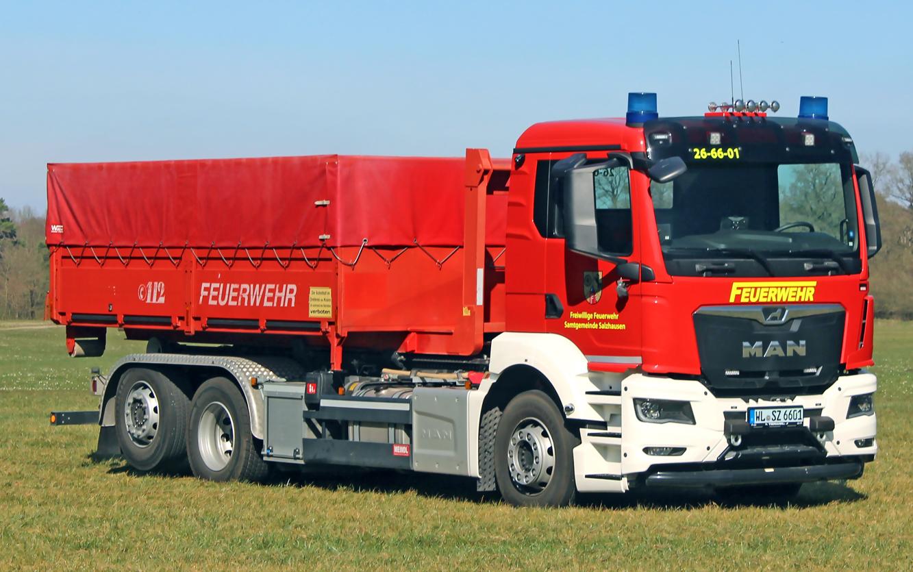 Beispielinhalt (Bild) Jahrbuch Feuerwehrfahrzeuge 2026