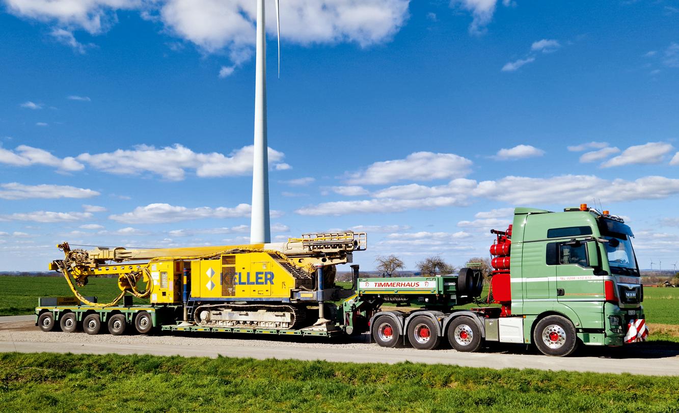 Beispielinhalt (Bild) Jahrbuch Schwertransporte 2026