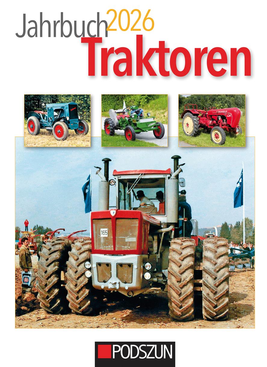Vorderes Coverbild Jahrbuch Traktoren 2026