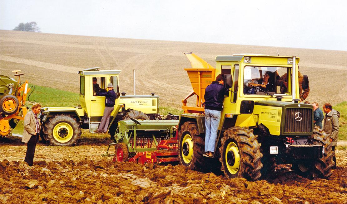 Beispielinhalt (Bild) Jahrbuch Unimog & MB-trac 2026