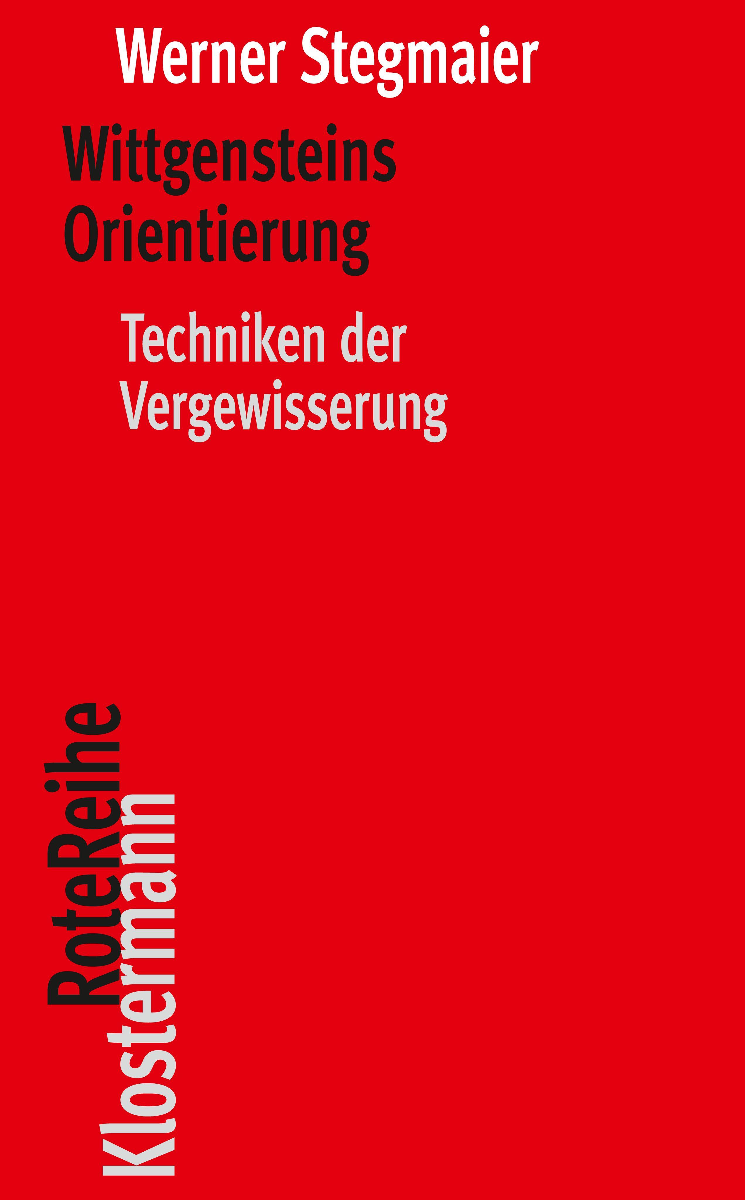 Vorderes Coverbild Wittgensteins Orientierung