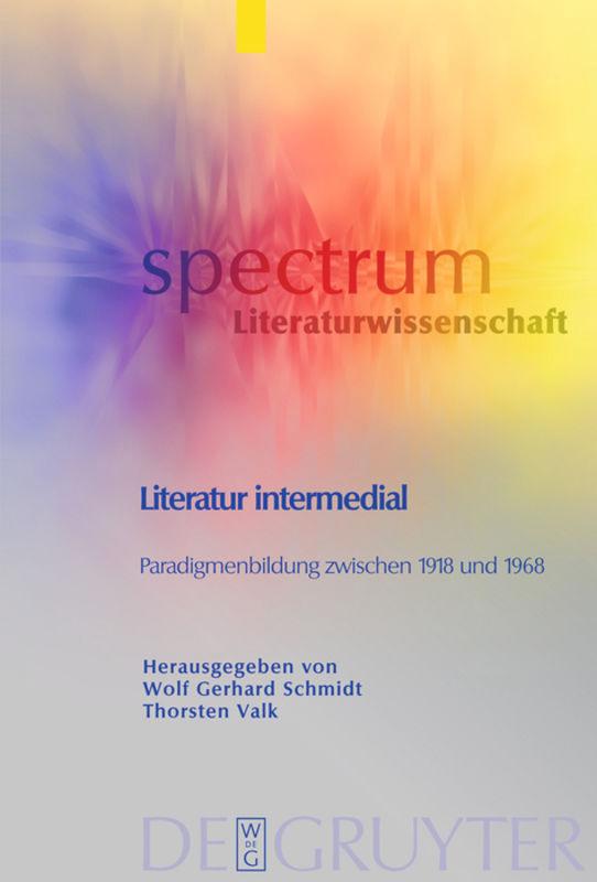 Vorderes Coverbild Literatur intermedial