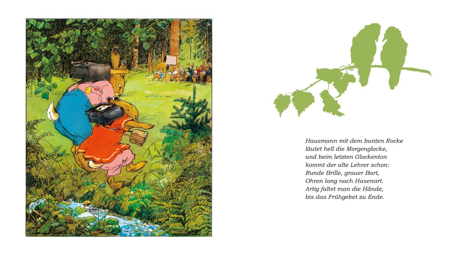 Beispielinhalt (Bild) Die Häschenschule 1: Ein lustiges Bilderbuch