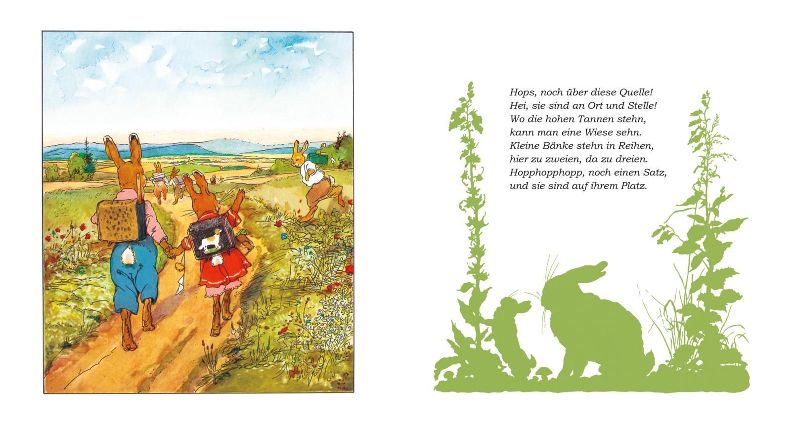 Beispielinhalt (Bild) Die Häschenschule 1: Ein lustiges Bilderbuch