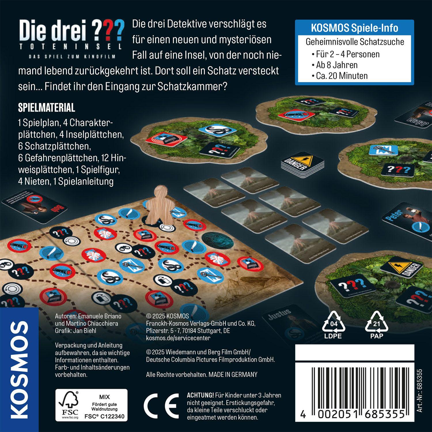 Beispielinhalt (Bild) Die drei ??? Toteninsel