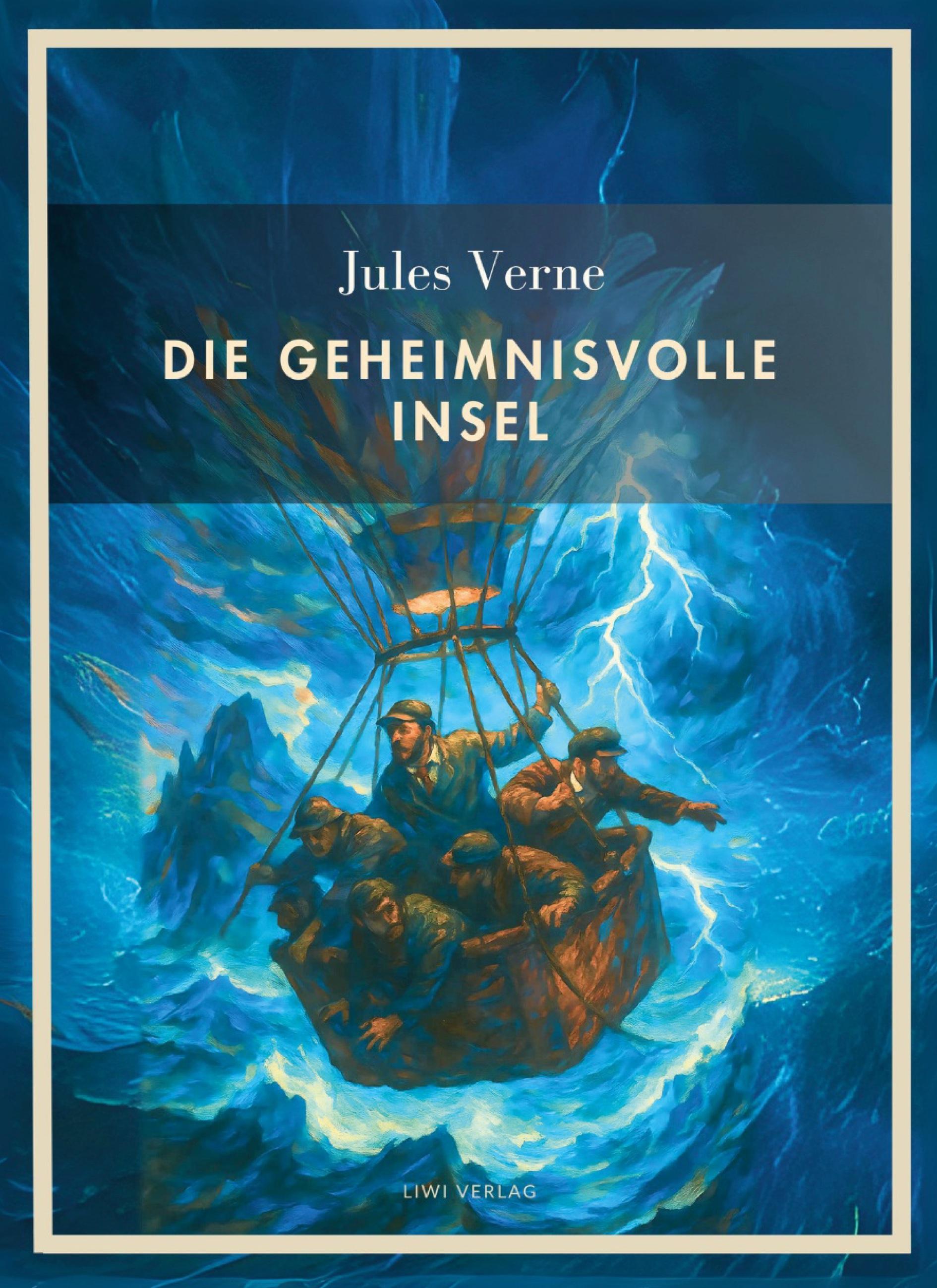 Vorderes Coverbild Jules Verne:  Die geheimnisvolle Insel. Vollständige Neuausgabe