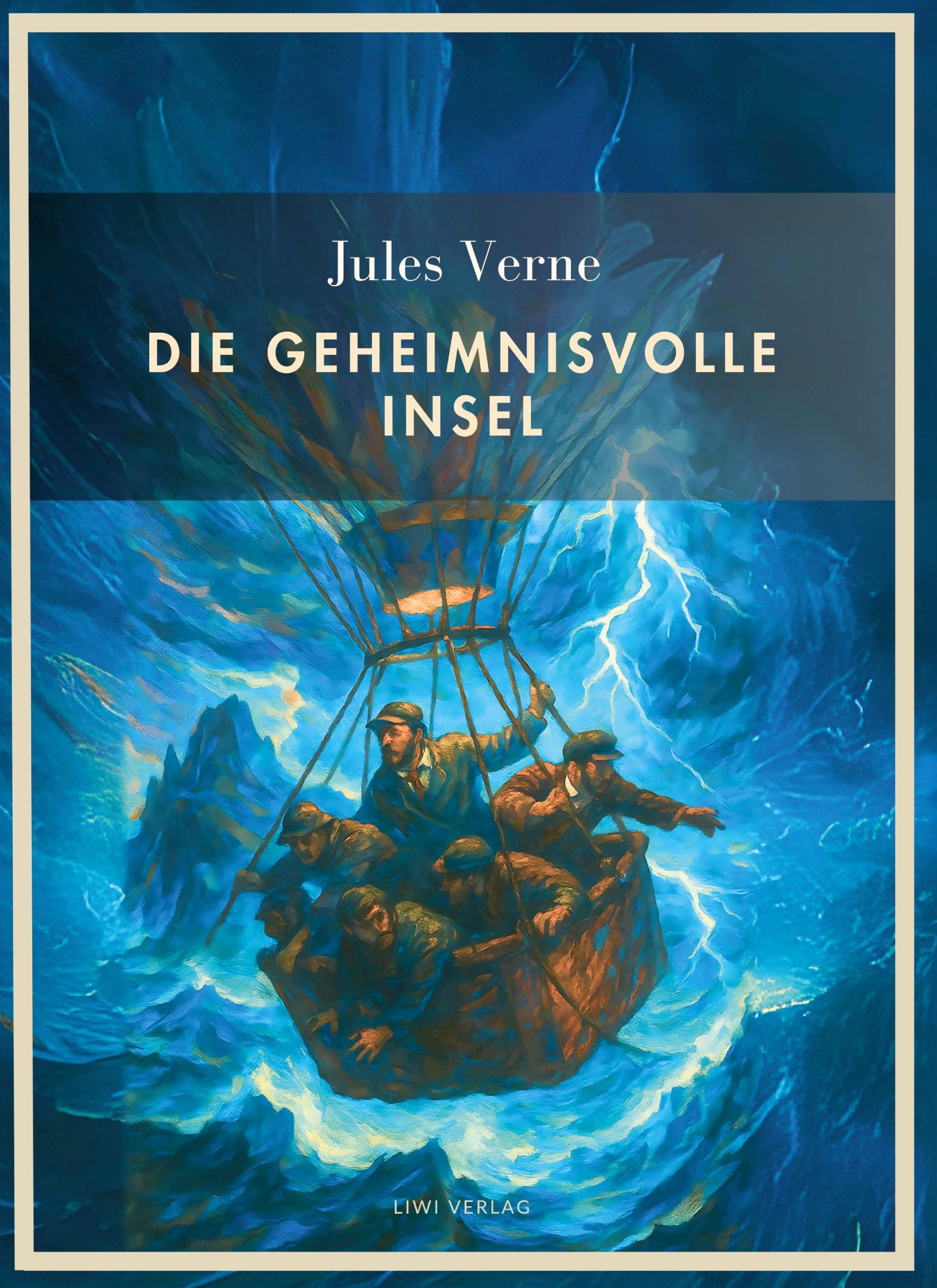 Vorderes Coverbild Jules Verne:  Die geheimnisvolle Insel. Vollständige Neuausgabe