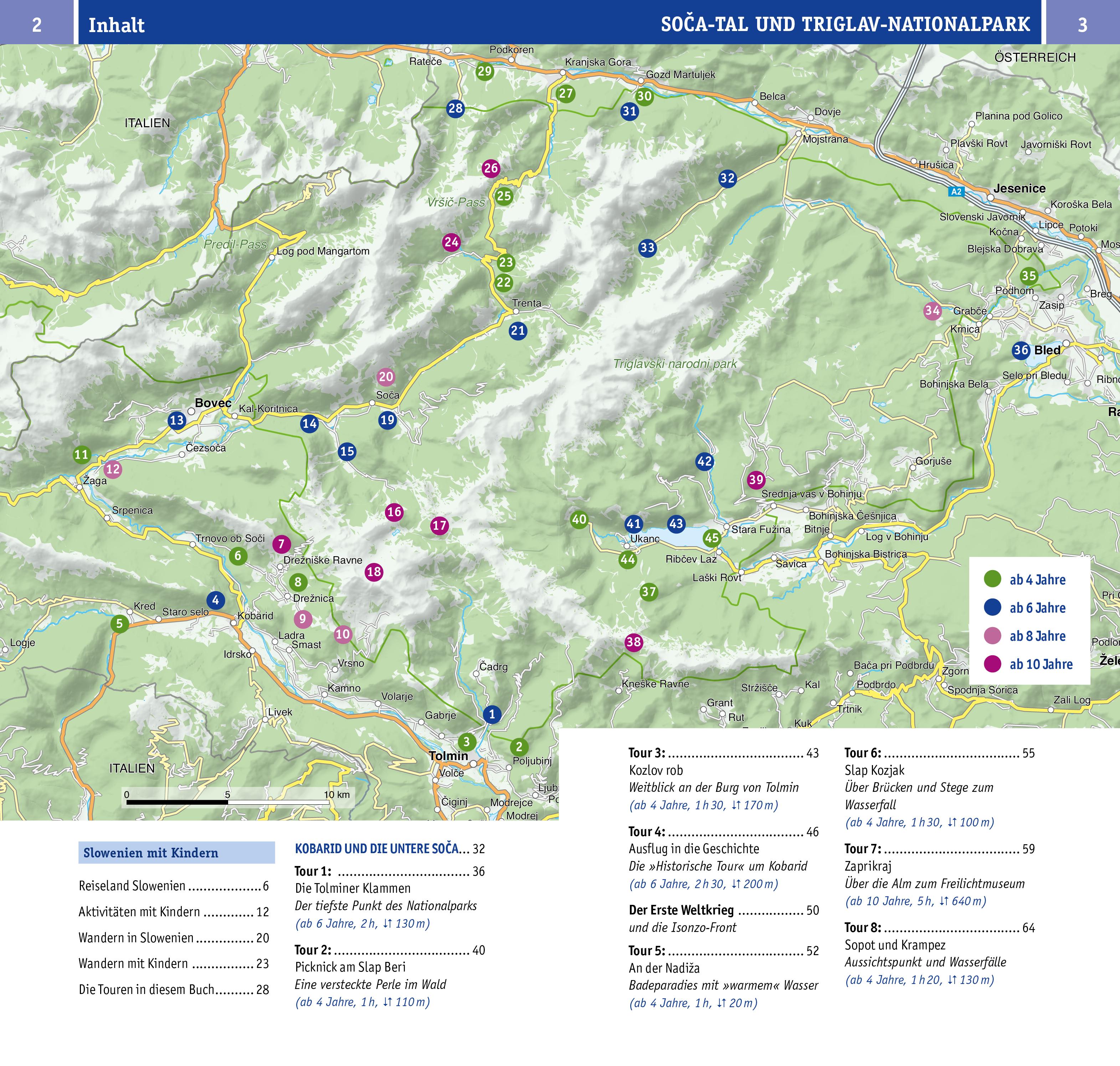 Beispielinhalt (Bild) Naturzeit mit Kindern: Soca und Triglav Nationalpark