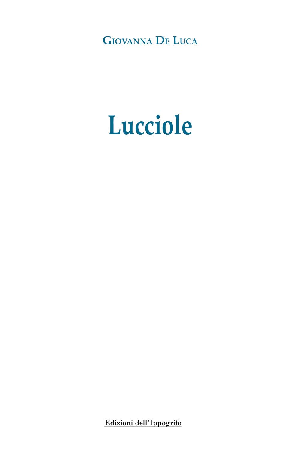 Vorderes Coverbild Lucciole