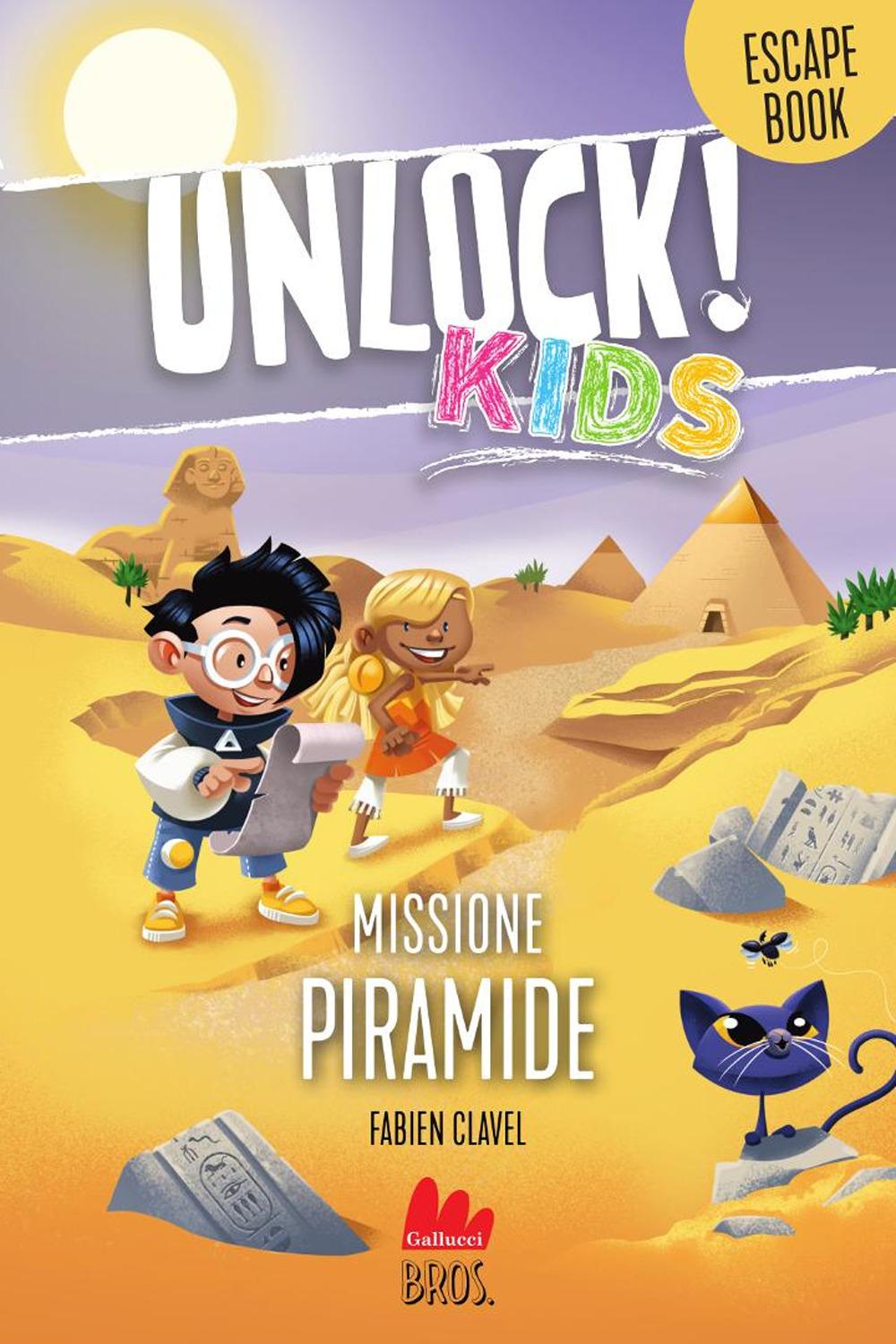 Vorderes Coverbild Unlock! kids. Missione Piramide