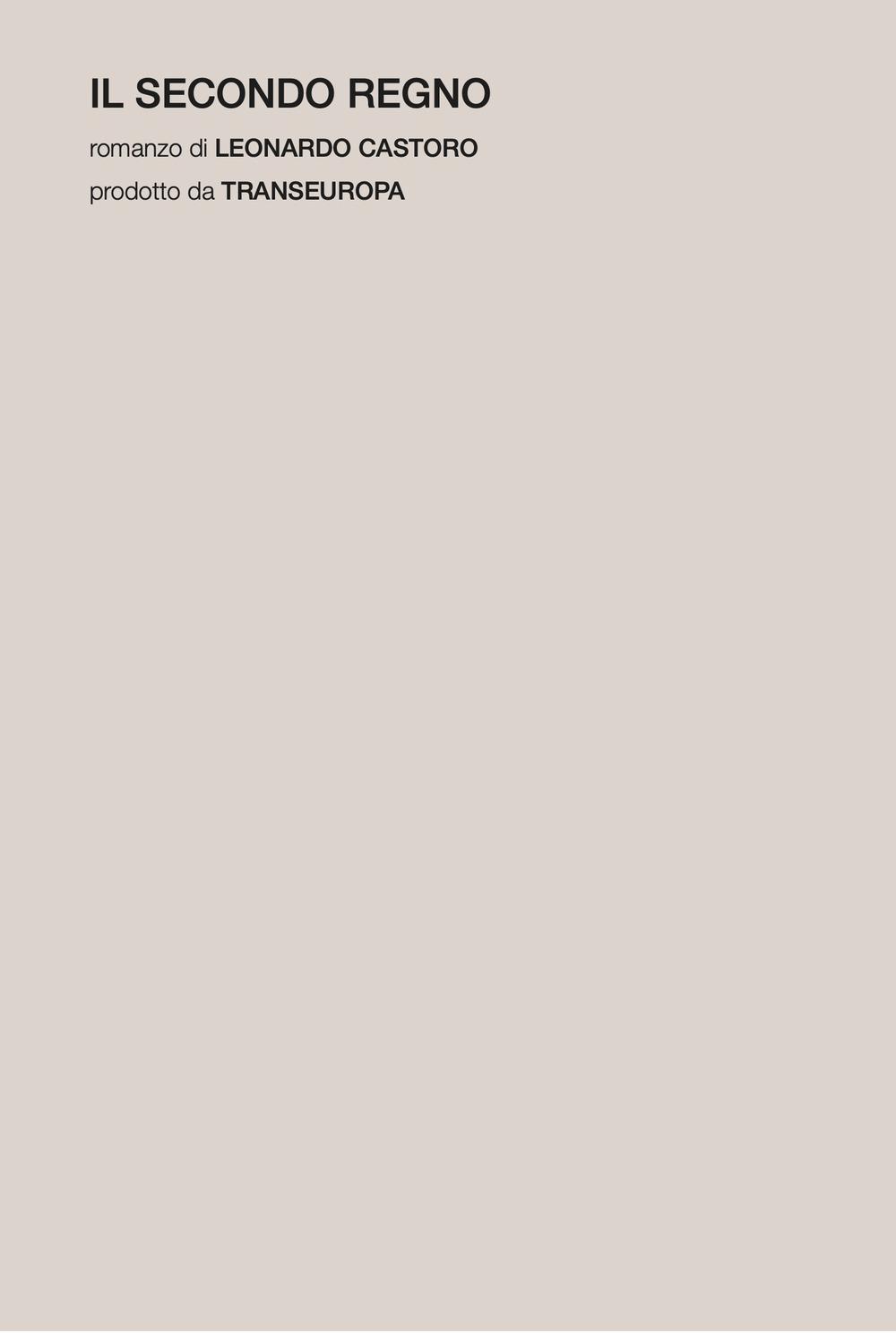 Vorderes Coverbild Il secondo regno