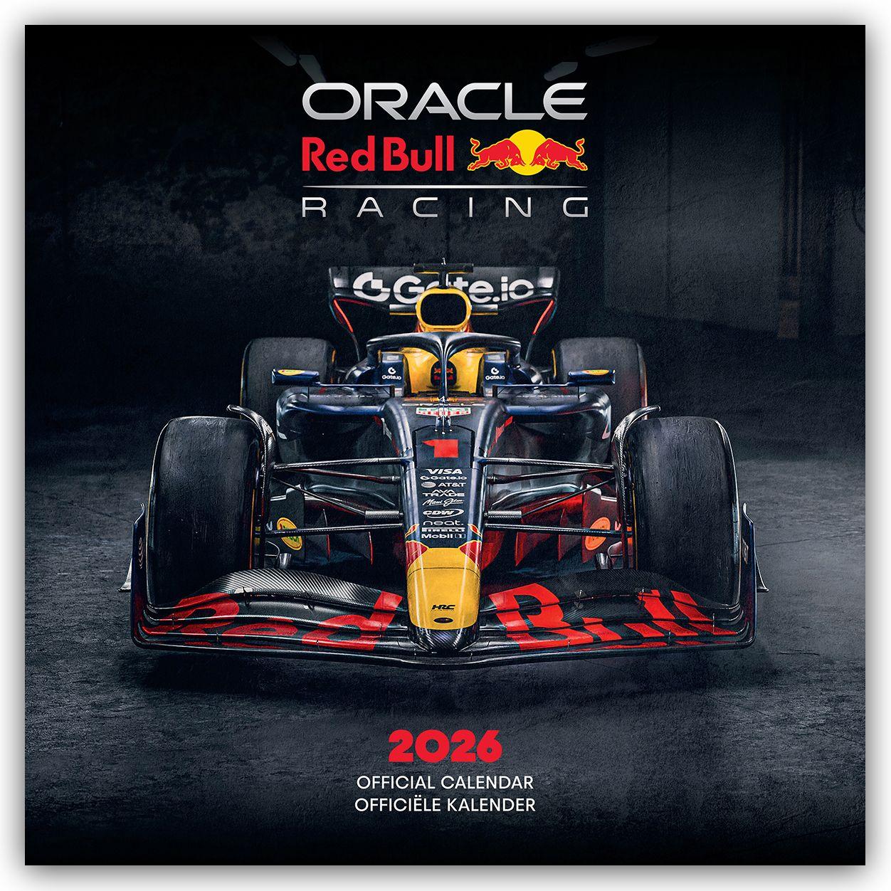 Vorderes Coverbild Red Bull Racing 2026 - Wandkalender