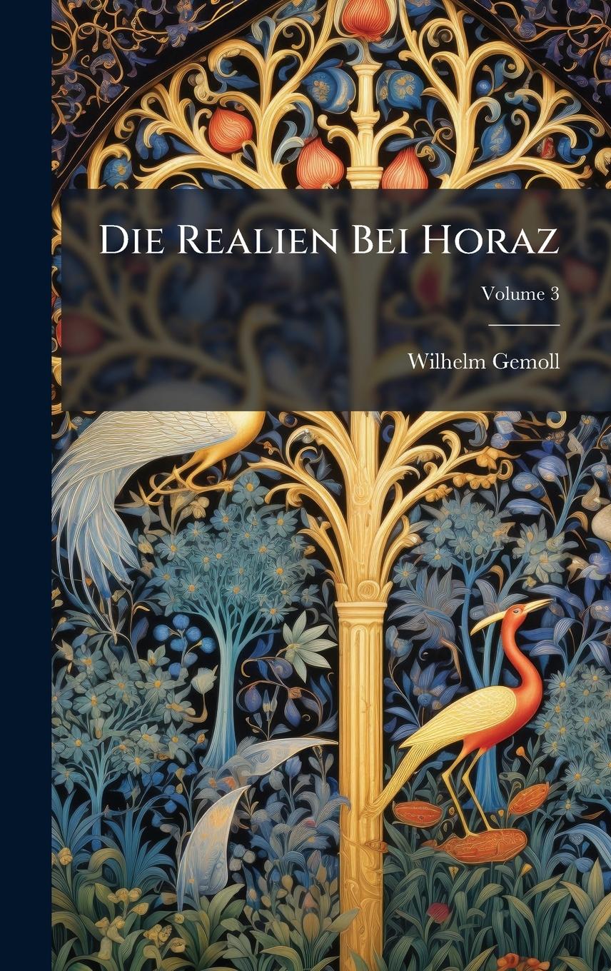Vorderes Coverbild Die Realien Bei Horaz