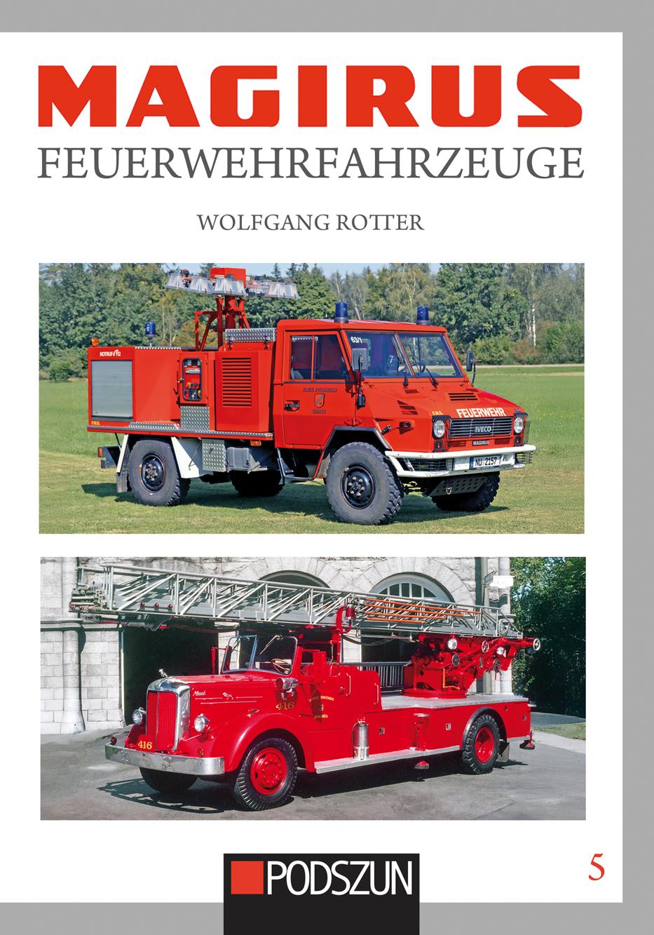 Vorderes Coverbild Magirus Feuerwehrfahrzeuge Band 5