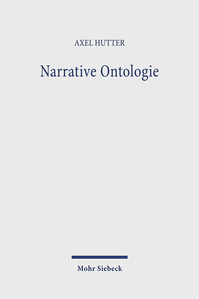 Vorderes Coverbild Narrative Ontologie