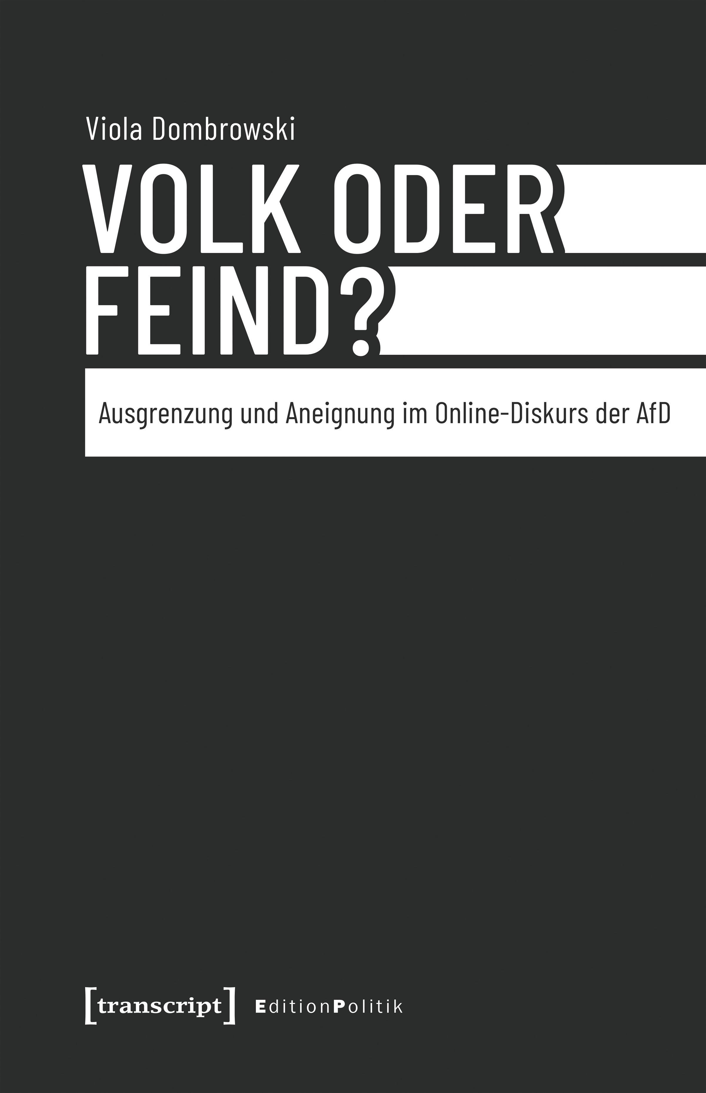 Vorderes Coverbild Volk oder Feind?