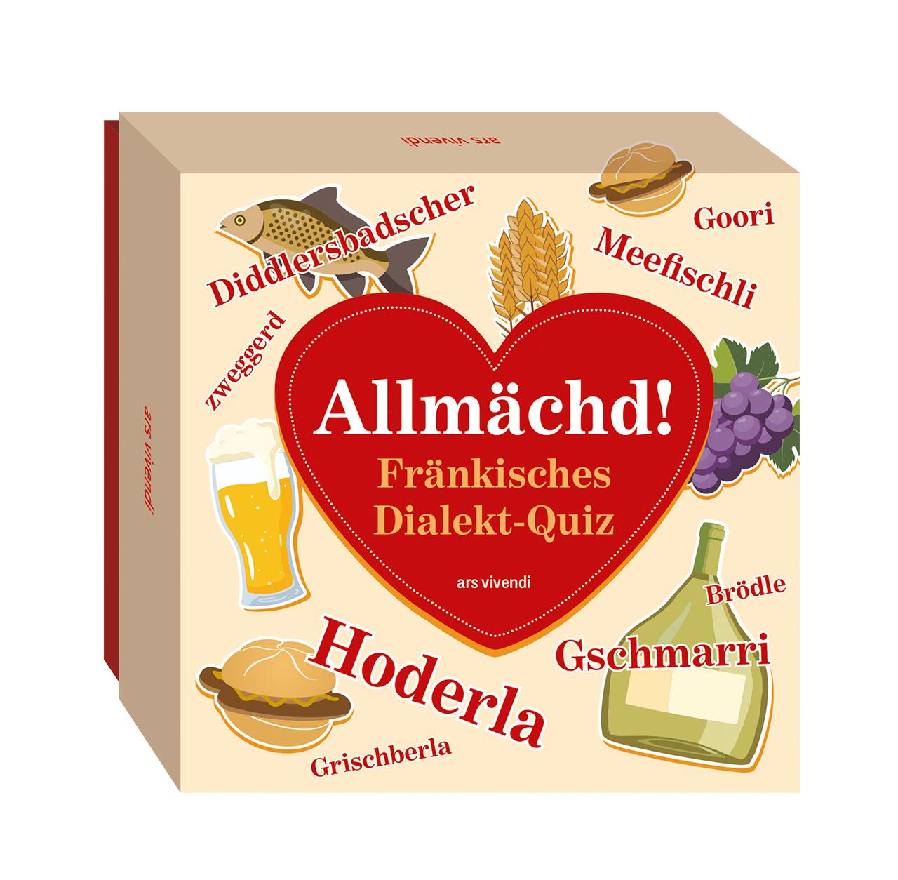 Vorderes Coverbild Allmächd - Fränkisches Dialekt-Quiz (Neuauflage)