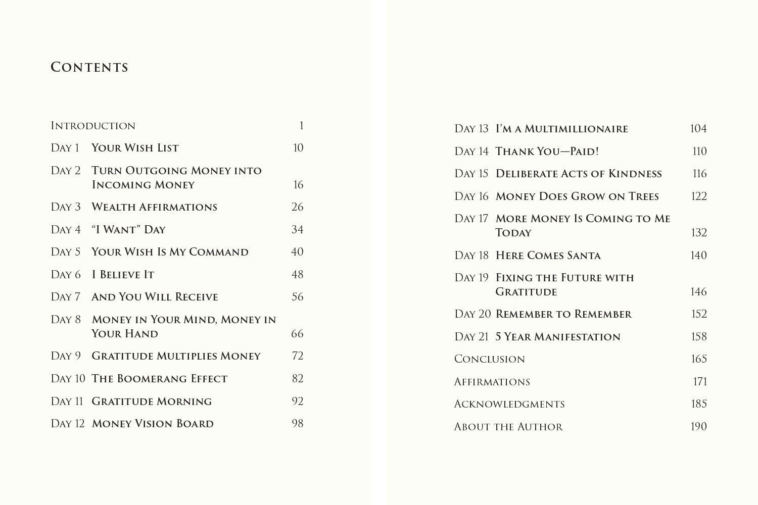 Beispielinhalt (Bild) Countdown to Riches