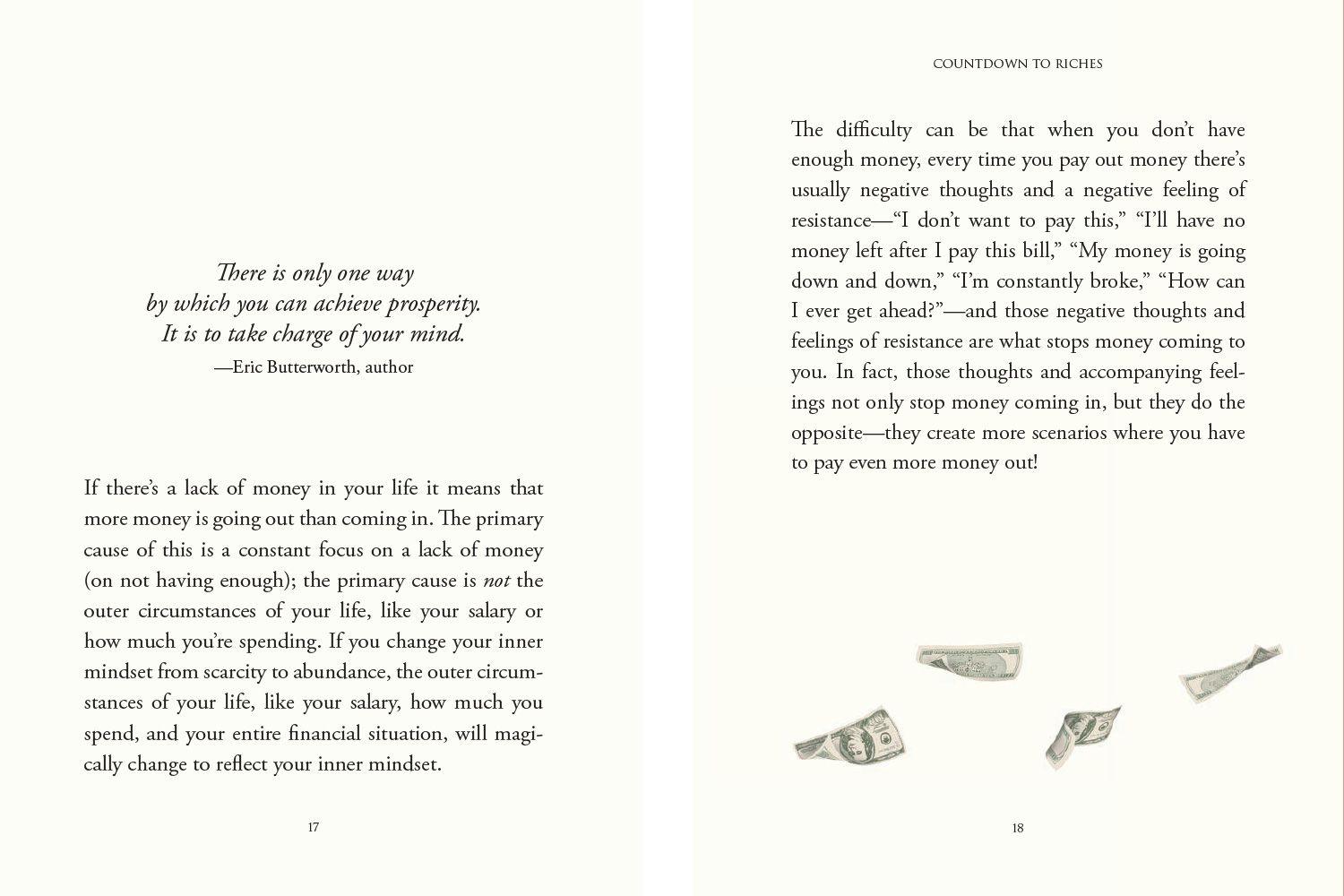 Beispielinhalt (Bild) Countdown to Riches